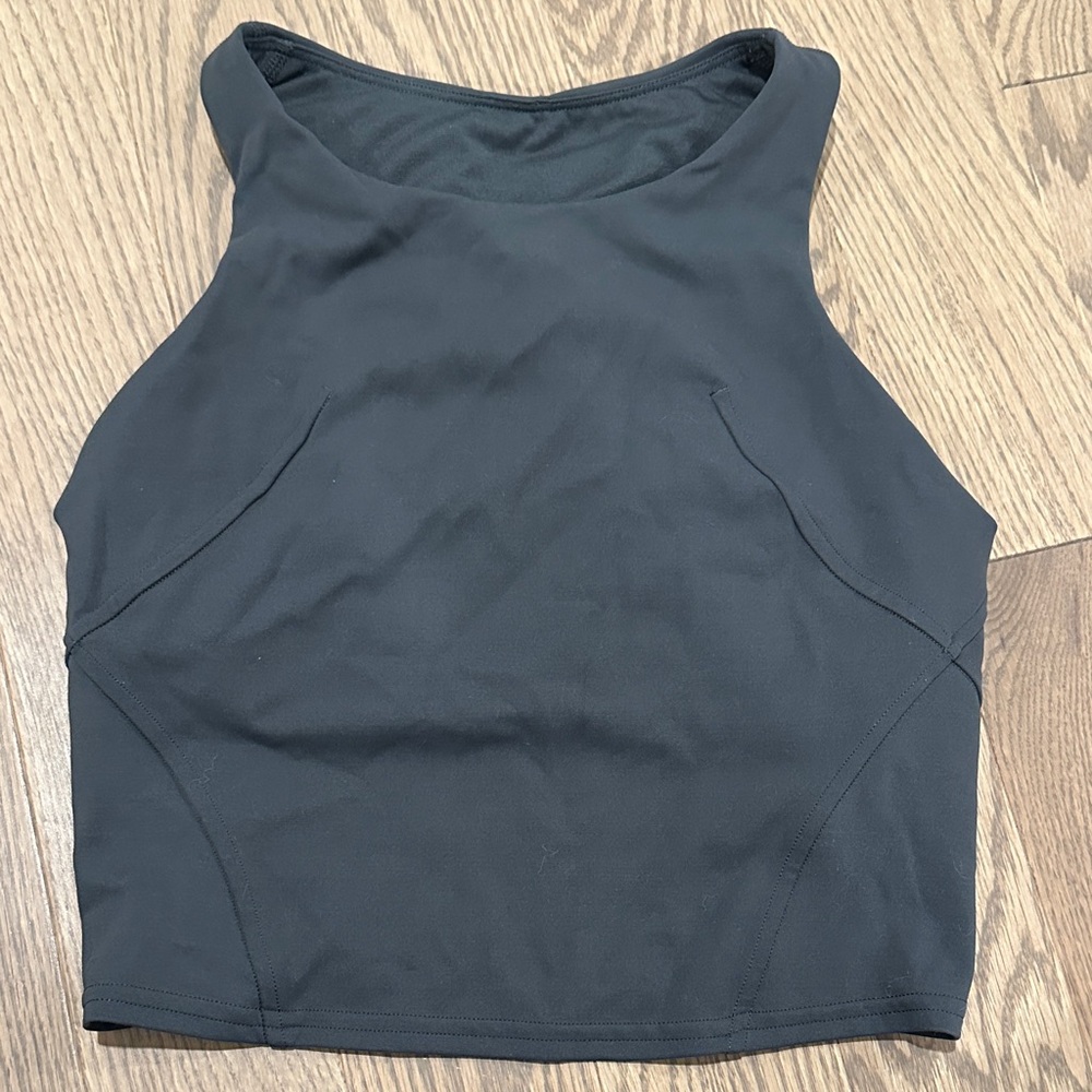 lululemon athletica Black Crop Top